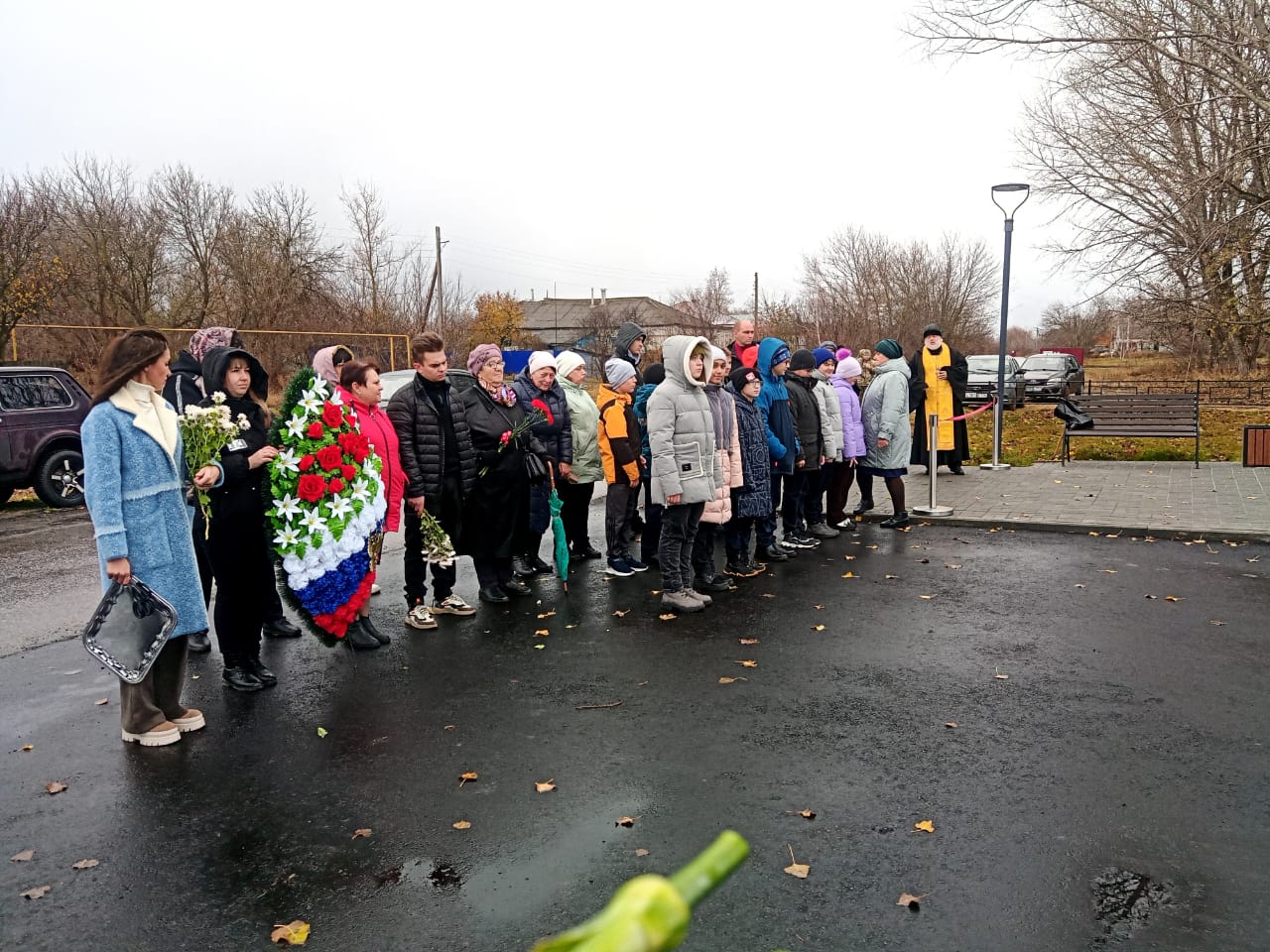 Открытие сквера Патриотов.